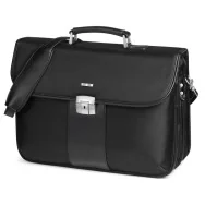 Borsa in Tessuto Extra Strong City Time - 44x31x20 cm - 61335 (Nero)