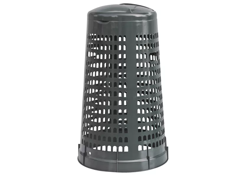 Trespolo Portasacco Mobil Plastic - 110 Litri - 69/110-GRB (Grigio)