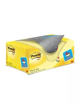 Post-it Notes 653CY-VP20 3M - 38x51 mm - 7100172332 (Giallo Canary Conf. 20)