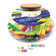 Evidenziatore Tratto Video Fila - 1-5 mm - F801500 (Assortiti Conf. 168)