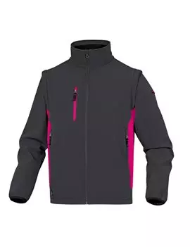 Giacca da Lavoro Softshell MySen 2 Delta Plus - Taglia M - MYSE2GF-TM (Grigio e Fucsia)