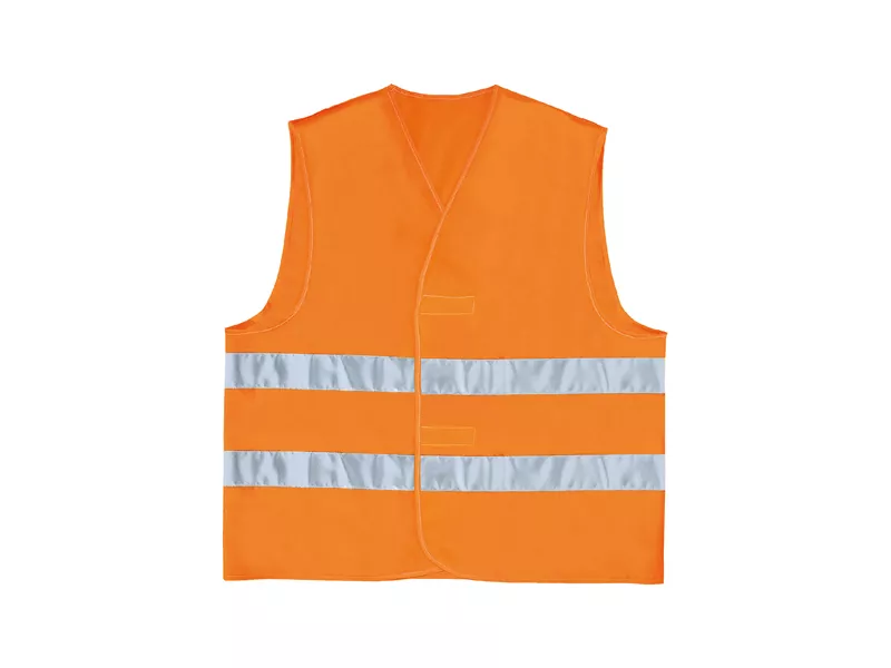 Gilet Alta Visibilità Delta Plus - Taglia L - GILP2ORGT (Arancione Fluo)
