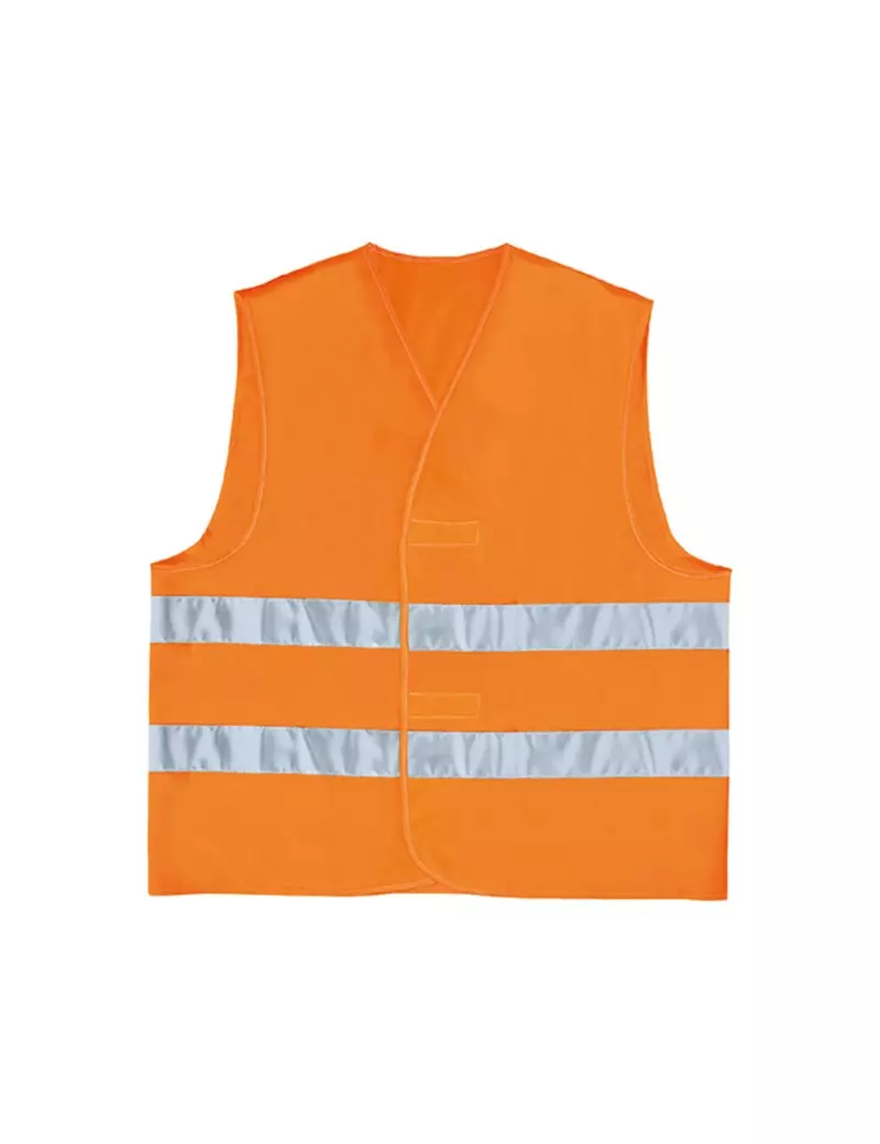 Gilet Alta Visibilità Delta Plus - Taglia L - GILP2ORGT (Arancione Fluo)