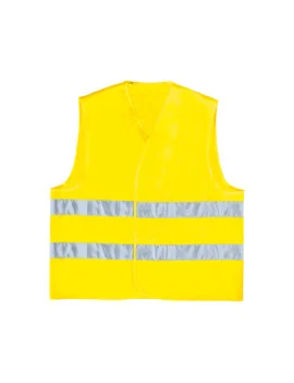 Gilet Alta Visibilità GILP2 Delta Plus - Taglia L - GILP2JAGT (Giallo Fluo)
