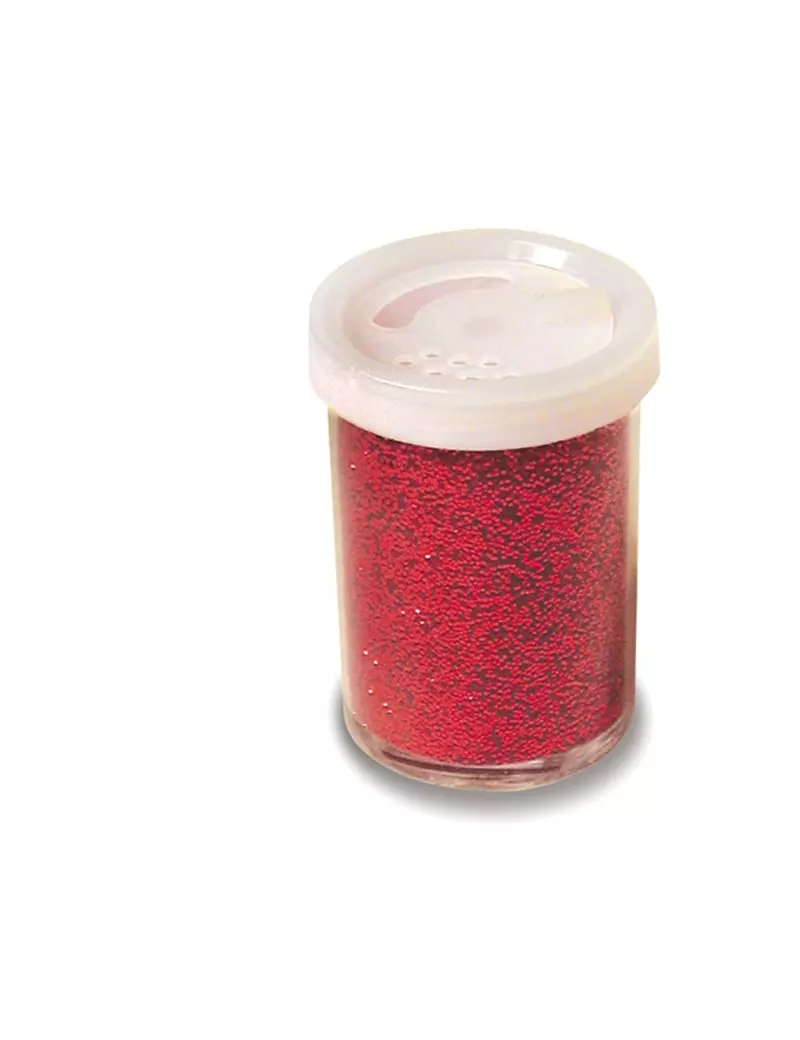 Glitter Grana Fine Deco CWR - 25 ml - 06657/1 (Rosso Conf. 12)