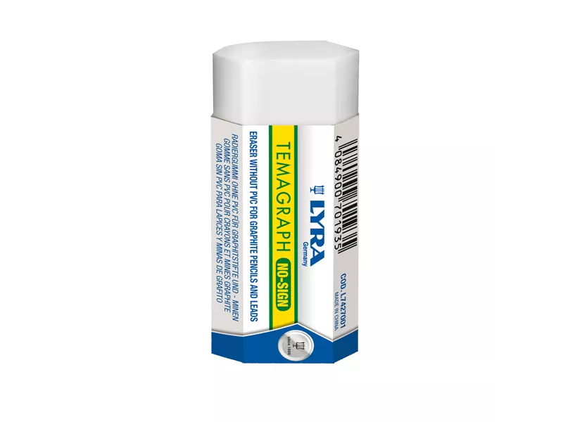 Gomma Temagraph No Sign Lyra Fila - 70x30x12 mm - L7427001 (Bianco)