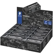 Gomma Rasoplast 526 B20 Staedtler - 63x13x23 mm - 526B20-9 (Nero Conf. 20)