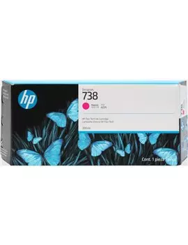 Cartuccia Originale HP 676M7A 738 (Magenta 300 ml)