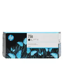 Cartuccia Originale HP 498N8A 738 (Nero 300 ml)