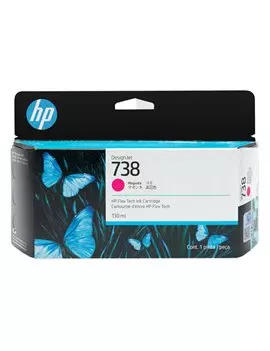 Cartuccia Originale HP 498N6A 738 (Magenta 130 ml)