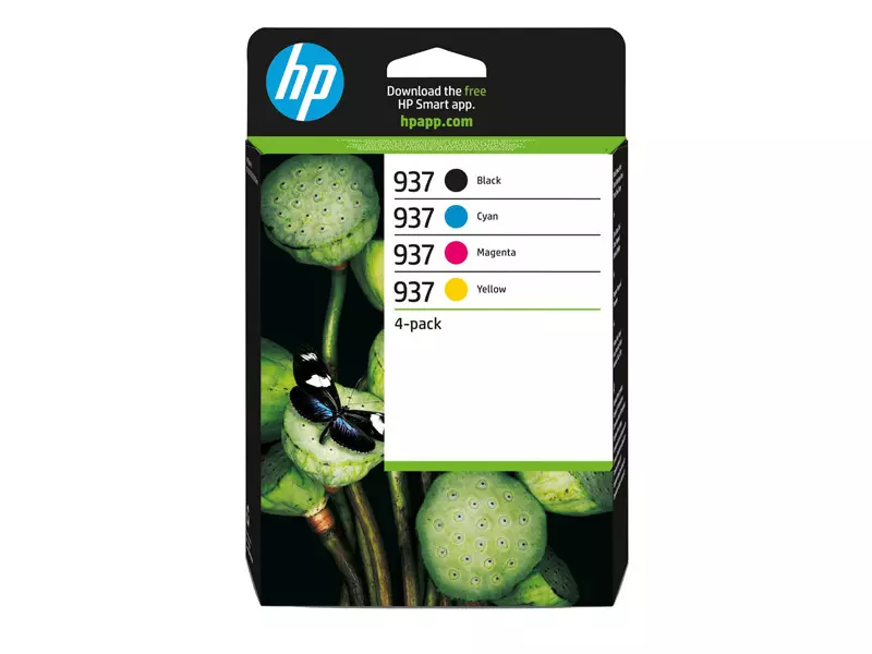 Multipack Cartucce Originali HP 6C400NE 937 (Nero e Colori Conf. 4)