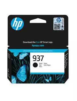 Cartuccia Originale HP 4S6W5NE 937 (Nero 1450 pagine)