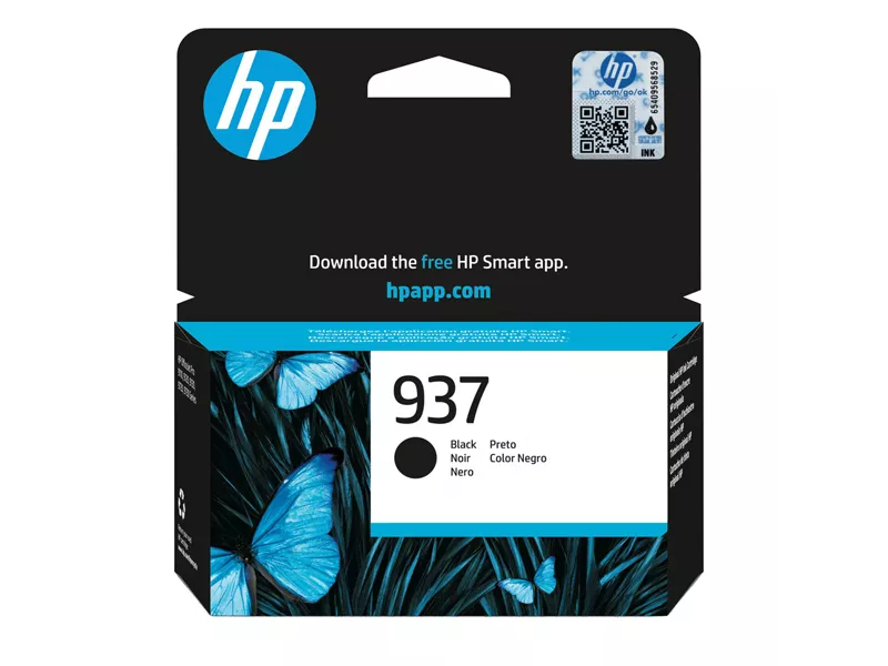 Cartuccia Originale HP 4S6W5NE 937 (Nero 1450 pagine)