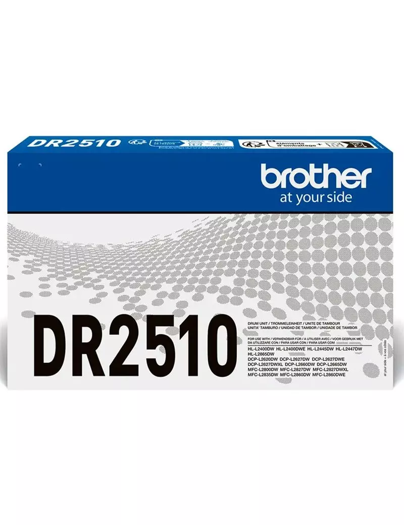 Tamburo Originale Brother DR-2510 (Nero 15000 Pagine) Tamburo Originale Brother DR-2510 (Nero 15000 Pagine)