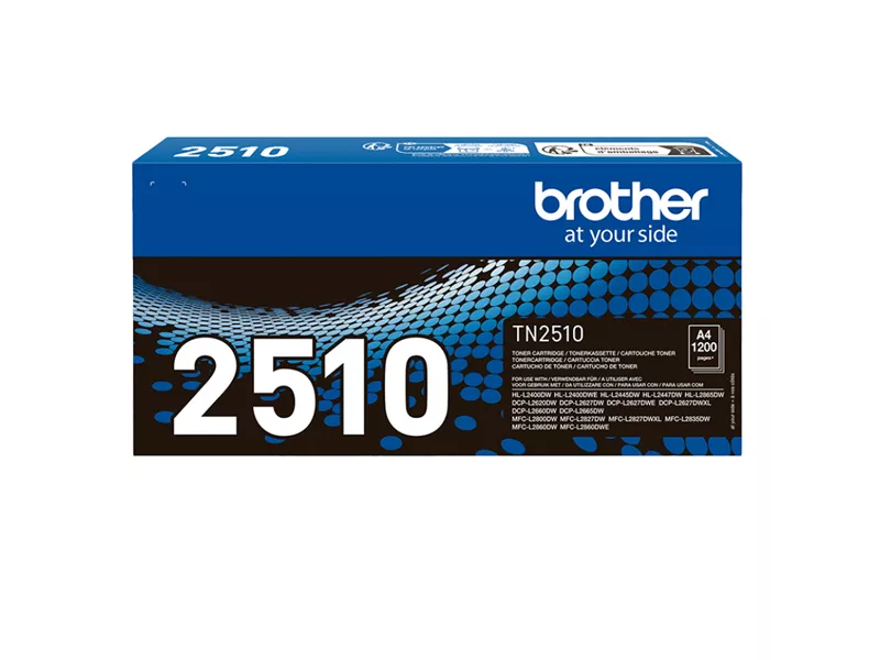Toner Originale Brother TN-2510 (Nero 1200 Pagine) Toner Originale Brother TN-2510 (Nero 1200 Pagine)