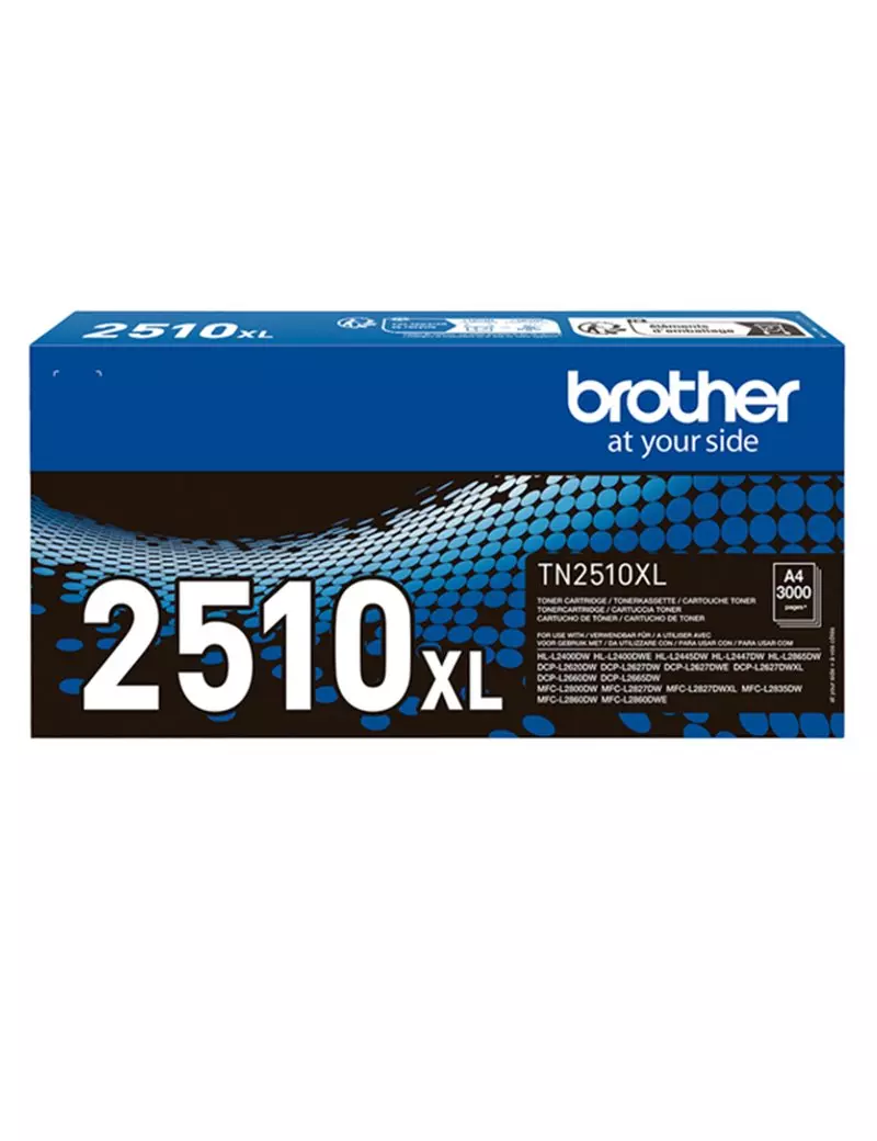 Toner Originale Brother TN-2510XL (Nero 3000 Pagine) Toner Originale Brother TN-2510XL (Nero 3000 Pagine)