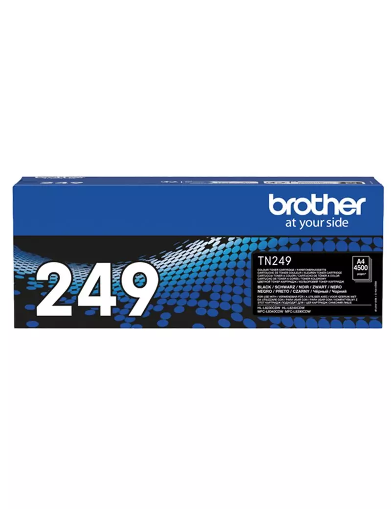 Toner Originale Brother TN-249BK (Nero 4500 pagine)