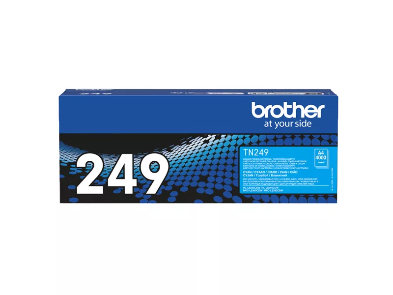 Toner Originale Brother TN-249C (Ciano 4000 pagine)