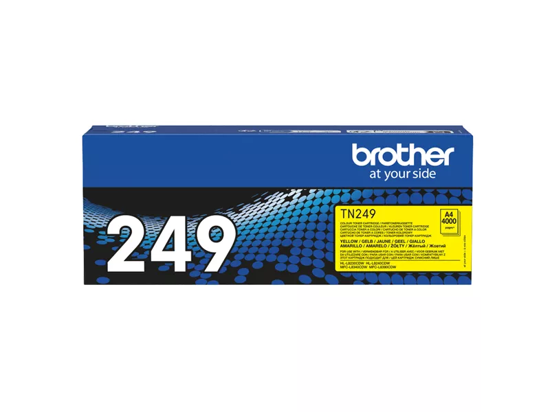 Toner Originale Brother TN-249Y (Giallo 4000 pagine)
