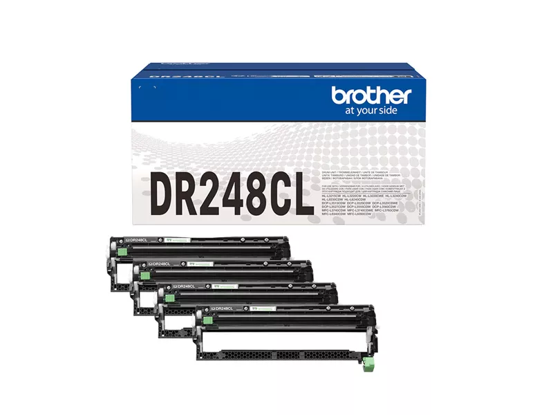 Tamburo Originale Brother DR-248CL (Nero e Colori Conf. 4)