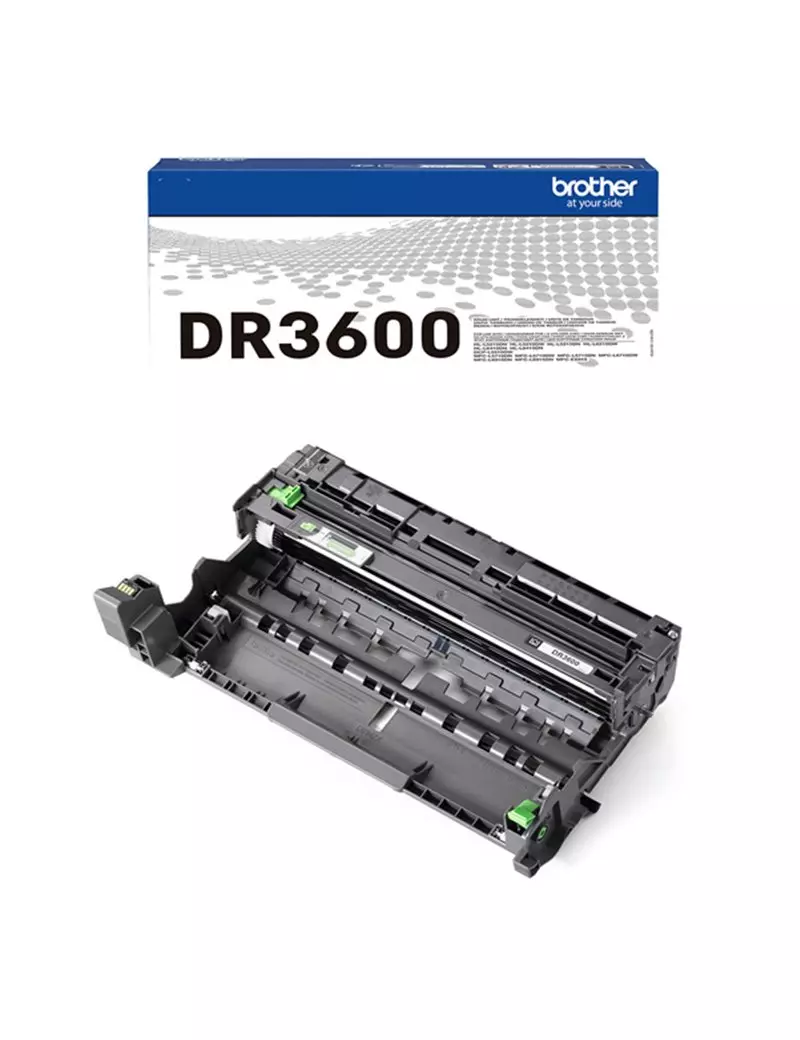 Tamburo Originale Brother DR-3600 (Nero 75000 pagine) Tamburo Originale Brother DR-3600 (Nero 75000 pagine)