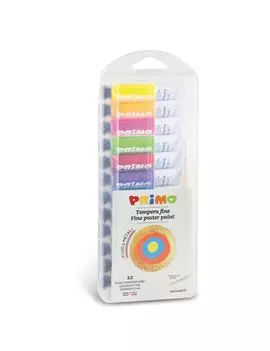 Tubetto Tempera Primo Morocolor - 12 ml - 450T12FMP (Metal e Fluo Conf. 12)