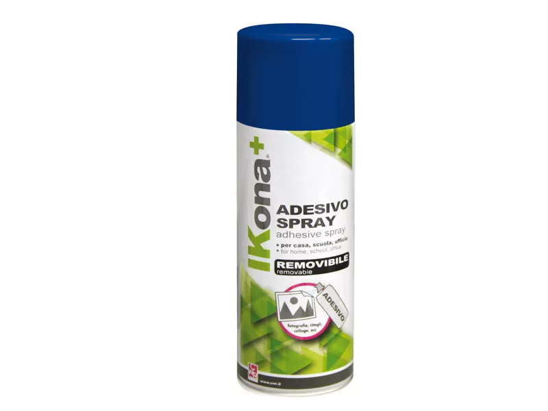 Colla Spray Rimovibile Ikona+ CWR - 400 ml - T113 (Trasparente)