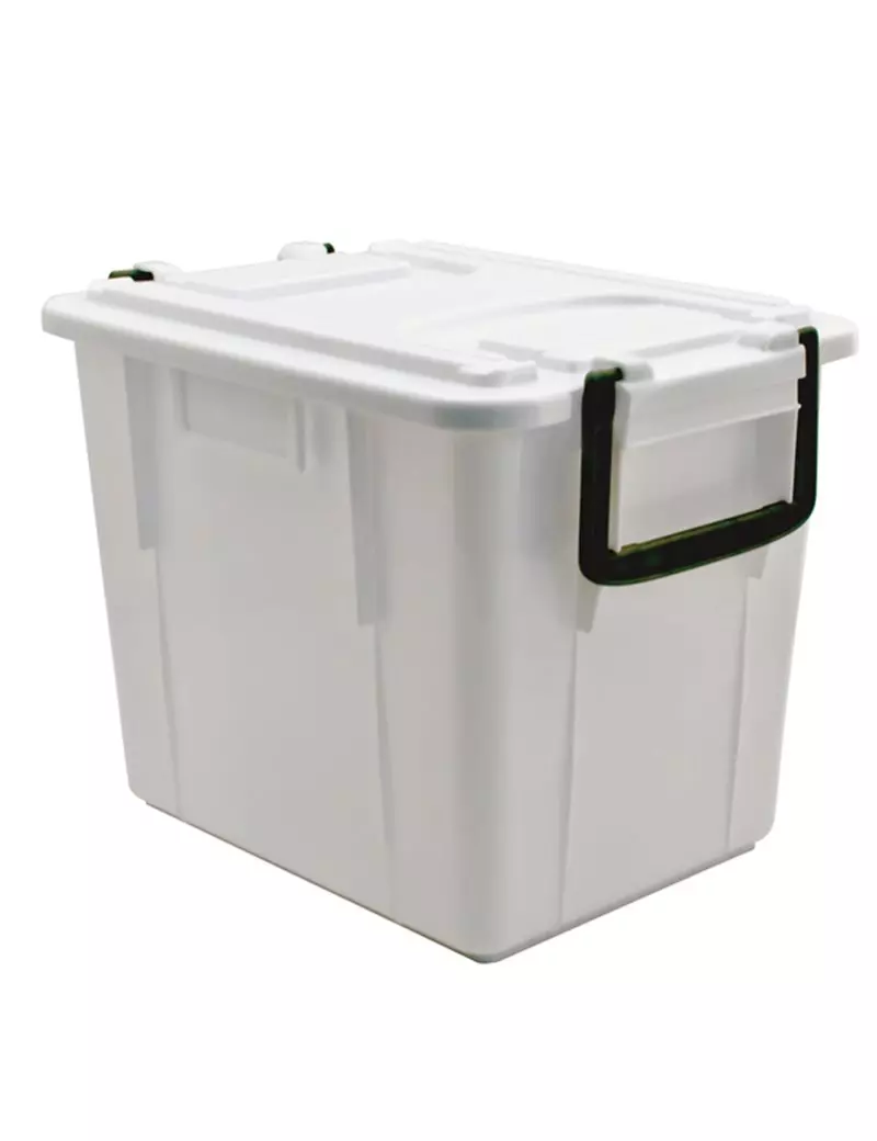 Contenitore Foodbox con Coperchio Mobil Plastic - 38x28x30 cm - 20 Litri - 143/20-BIM (Bianco) Contenitore Foodbox con Coperchio Mobil Plastic - 38x28x30 cm - 20 Litri - 143/20-BIM (Bianco)