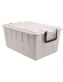 Contenitore Foodbox con Coperchio Mobil Plastic - 58x38x26 cm - 40 Litri - 143/40-BIM (Bianco)
