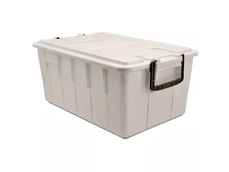 Contenitore Foodbox con Coperchio Mobil Plastic - 58x38x26 cm - 40 Litri - 143/40-BIM (Bianco)