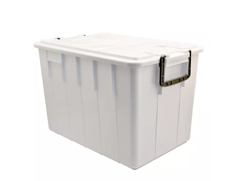 Contenitore Foodbox con Coperchio Mobil Plastic - 58x38x38 cm - 60 Litri - 143/60-BIM (Bianco)