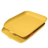 Vaschetta Portacorrispondenza Cosy Leitz - Doppia - 53581019 (Giallo)