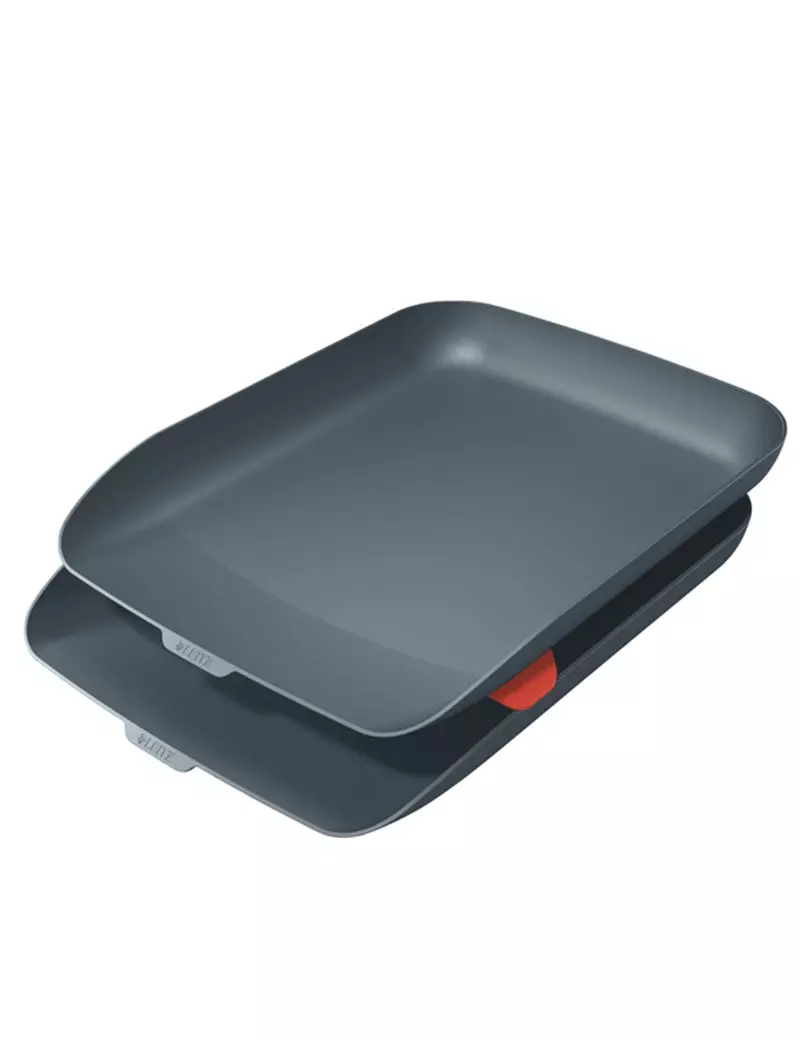 Vaschetta Portacorrispondenza Cosy Leitz - Doppia - 53581089 (Grigio) Vaschetta Portacorrispondenza Cosy Leitz - Doppia - 53581089 (Grigio)