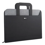 Cartella Portablocchi City Time - con Manici - 28,5x36 cm - 61496 (Nero)