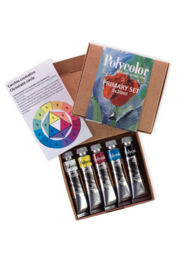 Colore Acrilico Polycolor Maimeri - 20 ml - M1298049 (Colori Primari Conf. 5)