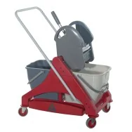 Carrello di Pulizia Duo Qo-Kart ClassicoTre 30 Taxon - 42x78x93 cm - 4301230.R (Multicolore)