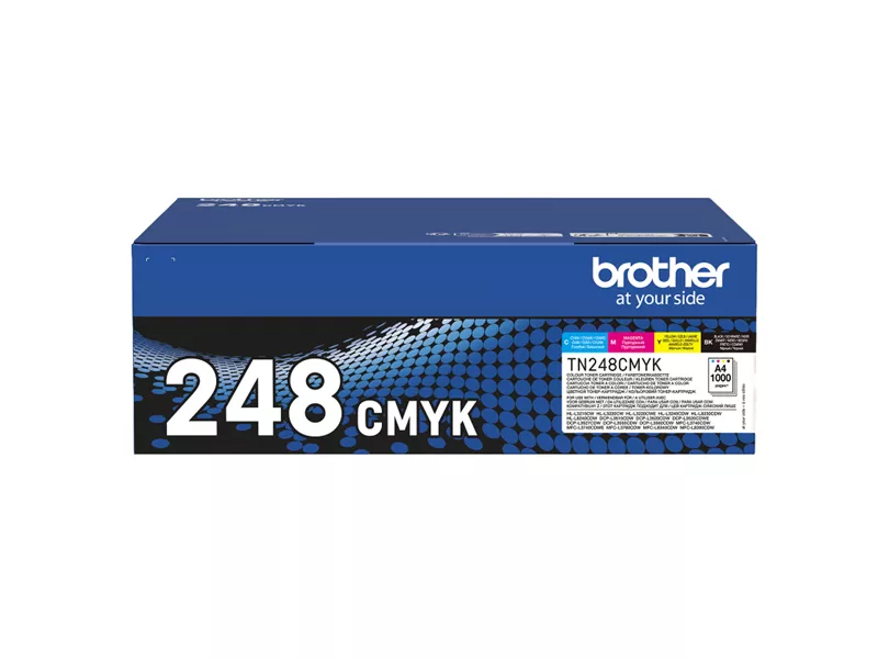 Multipack Toner Originali Brother TN-248VAL (Nero e Colori Conf. 4)