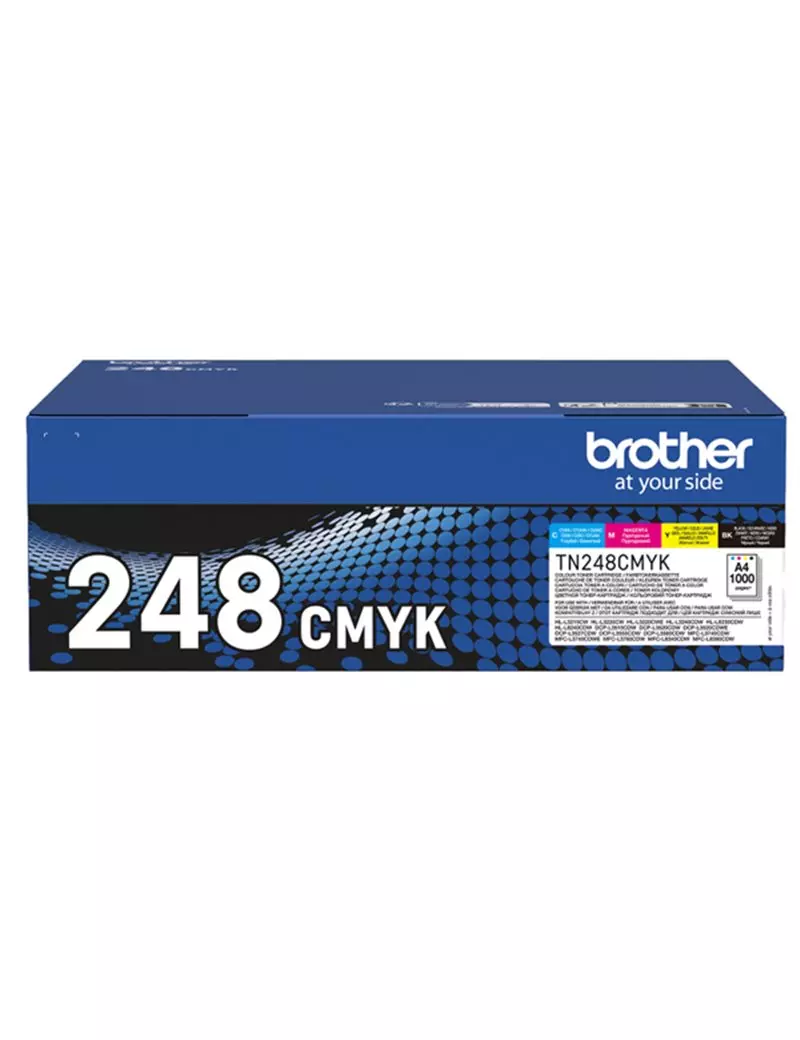 Multipack Toner Originali Brother TN-248VAL (Nero e Colori Conf. 4)