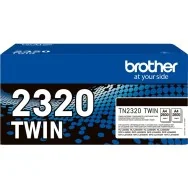 Multipack Toner Originali Brother TN-2320 TWIN (Nero 2600 pagine Conf. 2)