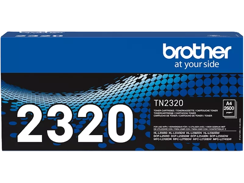 Toner Originale Brother TN-2320 (Nero 2600 pagine) Toner Originale Brother TN-2320 (Nero 2600 pagine)