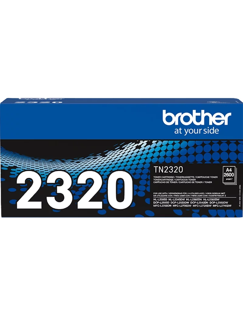 Toner Originale Brother TN-2320 (Nero 2600 pagine)