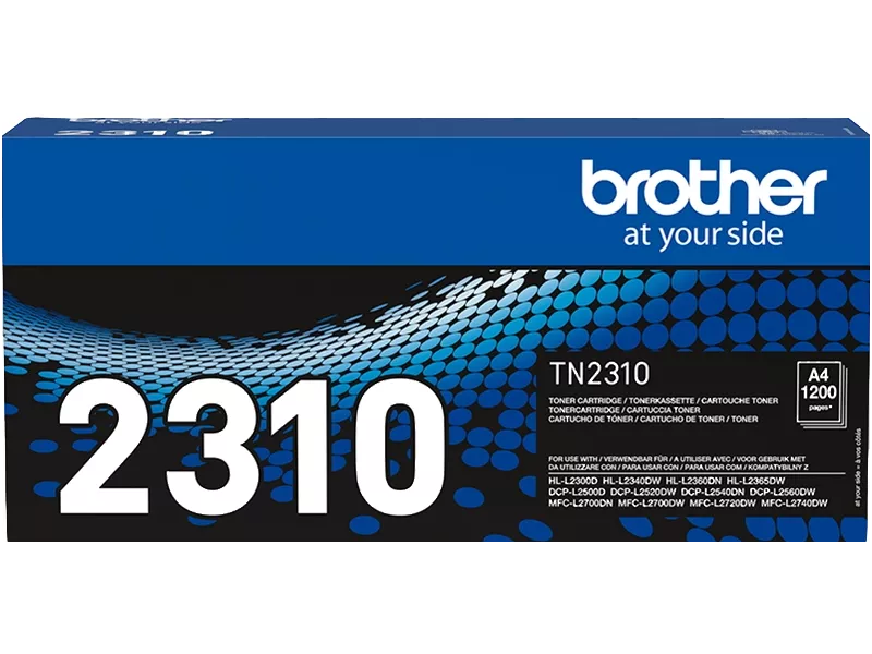 Toner Originale Brother TN-2310 (Nero 1200 pagine) Toner Originale Brother TN-2310 (Nero 1200 pagine)