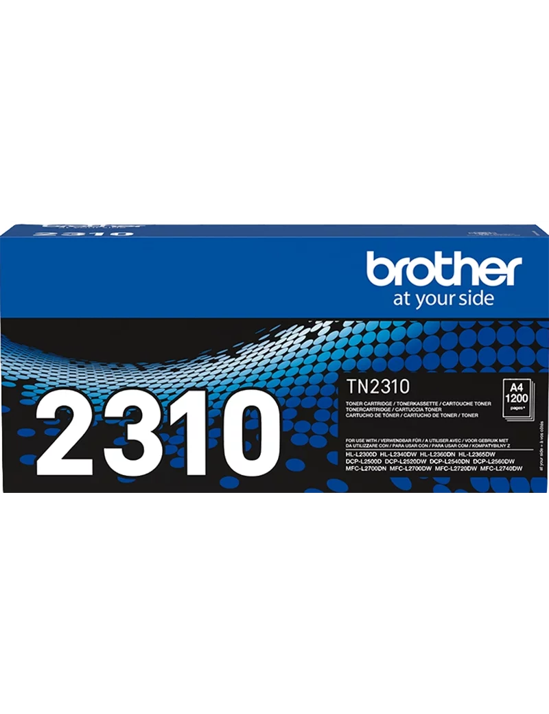 Toner Originale Brother TN-2310 (Nero 1200 pagine) Toner Originale Brother TN-2310 (Nero 1200 pagine)
