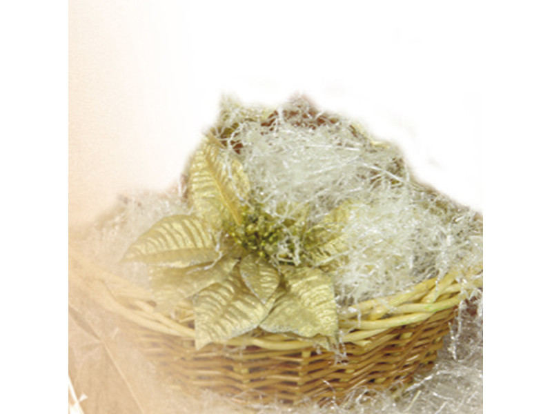 Paglietta per Cesti Natalizi PNP - 200 g - E-480TN-200 (Trasparente) Paglietta per Cesti Natalizi PNP - 200 g - E-480TN-200 (Trasparente)