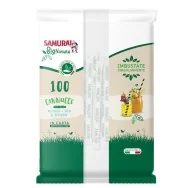 Cannuccia in Carta Samurai - 3641SM (Bianco Nero e Avana Conf. 100)