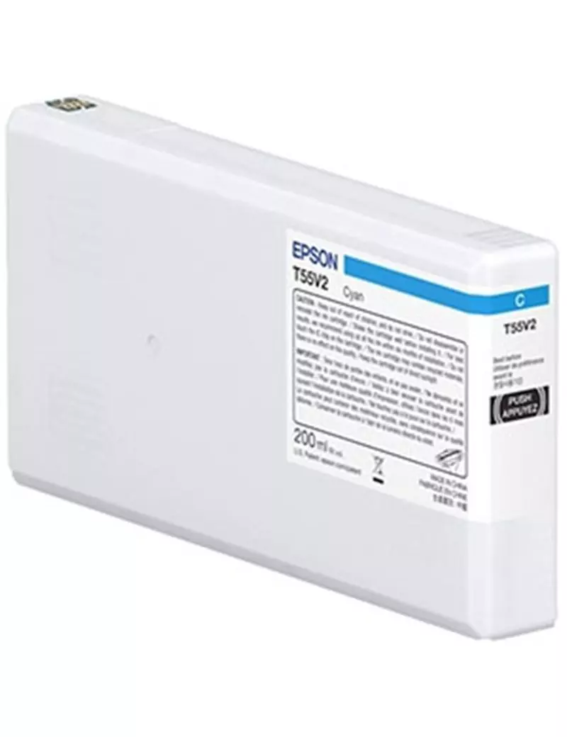 Cartuccia Originale Epson T55W200 (Ciano 200 ml)