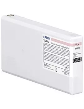 Cartuccia Originale Epson T55W600 (Magenta Chiaro 200 ml)