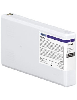 Cartuccia Originale Epson T55WD00 (Violetto 200 ml)