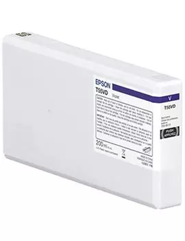 Cartuccia Originale Epson T55WD00 (Violetto 200 ml)