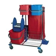 Carrello di Pulizia Star 2 Taxon - 82x71x105 cm - 51000 (Multicolore)